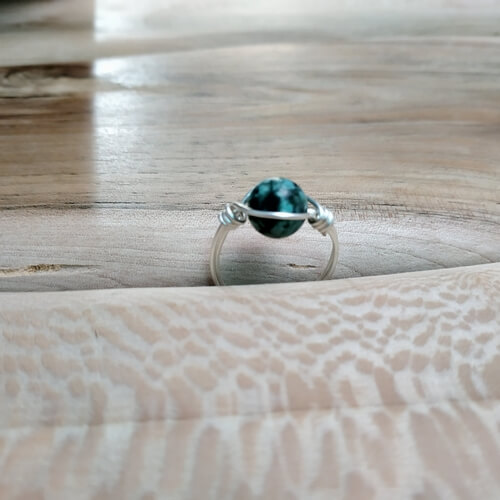 Bague verte S