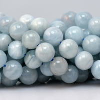 Perles aigue marine
