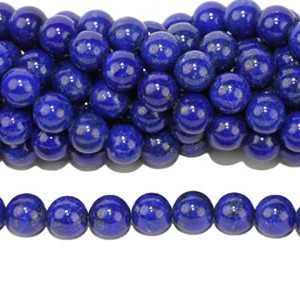 Perles de lapis lazuli