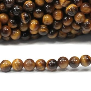 Perles d'œil de tigre